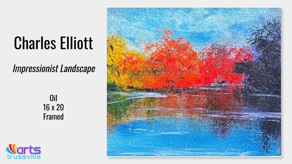 Charles Elliott, Impressionist Landscape
